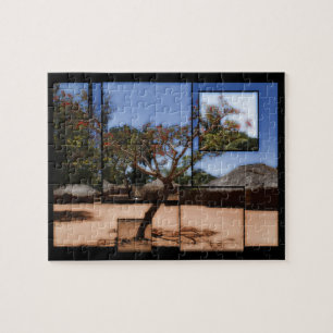 De boom in Afrika Legpuzzel
