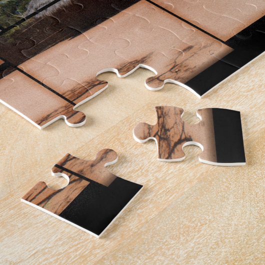 De boom in Afrika Legpuzzel (Zijkant)