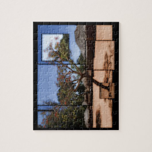 De boom in Afrika Legpuzzel (Verticaal)