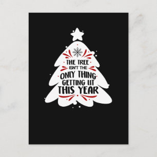 De boom is niet het enige dat dit laat gebeuren briefkaart