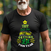 De boom is niet het enige wat met Kerstmis verlich T-shirt
