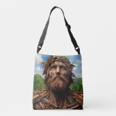 De Boom-Mens – Bewaker van het Licht Crossbody Tas (Achterkant)