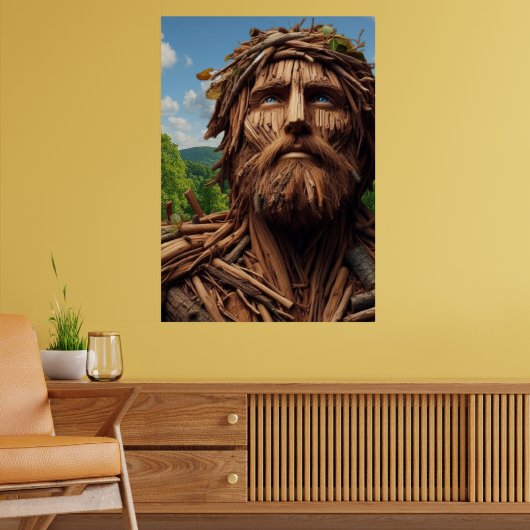 De Boom-Mens – Bewaker van het Licht Poster (Woonkamer 2)
