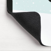 De Boom Mousepad van de winter Muismat (Hoek)
