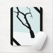 De Boom Mousepad van de winter Muismat (Met muis)