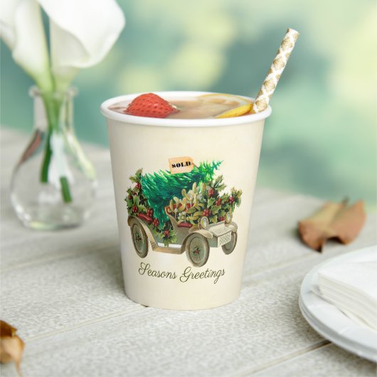 De boom papier beker mee naar huis nemen (Insitu)