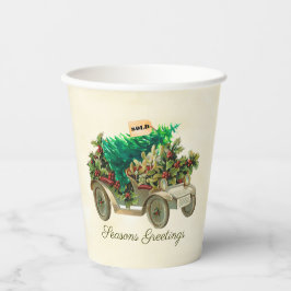 De boom papier beker mee naar huis nemen