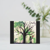 De boom serie: liefdadigheid briefkaart (Staand voorkant)