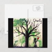 De boom serie: liefdadigheid briefkaart (Voorkant / Achterkant)