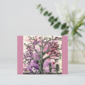 De boom serie: Liefde Briefkaart (Staand voorkant)