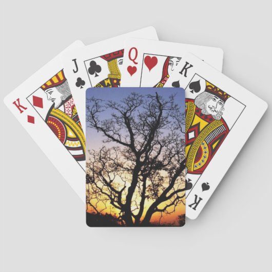De boom speelkaarten (Achterkant)
