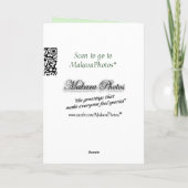 De Boom van Apple Ontloken customzie om het even Kaart (Achterkant)