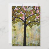 De Boom van Chickadee bewaart de Datum Save The Date (Voorkant)