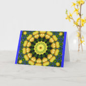 De Boom van de citroen Kaart (Gele Bloem)