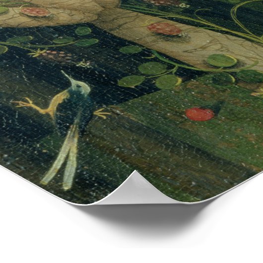 De boom van de kennis van goed en kwaad poster (Hoek)