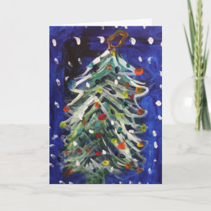 De Boom van de kerstkaart Kaart