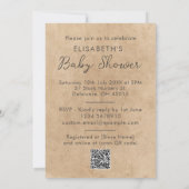 De boom van de Liefde Betekenis Persoonlijk Baby s Kaart (Achterkant)