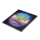 De boom van de Liefde, de Vrede, het Saldo Tegeltje (Zijkant)