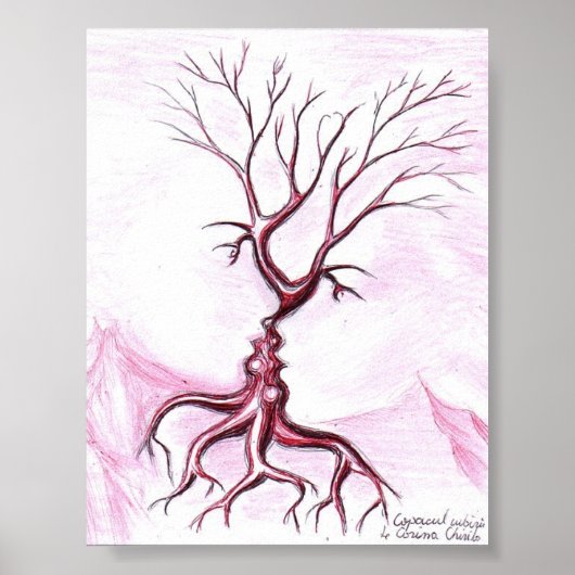 De boom van de liefde poster (Voorkant)