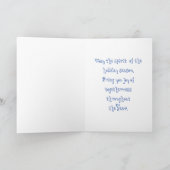 De Boom van de pinguïn Feestdagen Kaart (Binnen)