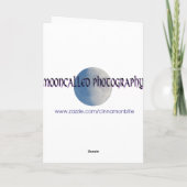 De Boom van de raket Feestdagen Kaart (Achterkant)