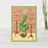 De Boom van de Sleutel van Kerstmis Feestdagen Kaart (Voorkant)