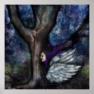 De boom van de tovenaar en de fee poster