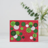 De Boom van de vakantie Feestdagenkaart (Staand voorkant)