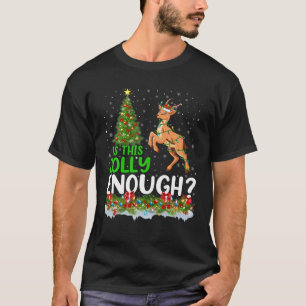 De boom van de Verlichting van Xmas is dit slechts T-shirt