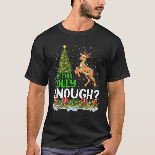 De boom van de Verlichting van Xmas is dit slechts T-shirt (Voorkant)