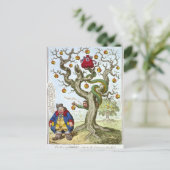 De boom van de vrijheid briefkaart (Staand voorkant)