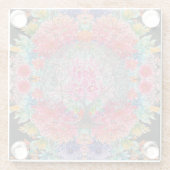 De boom van eeuwige kennis glazen onderzetter (Achterkant)