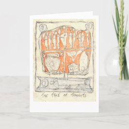 De boom van gedachten kaart