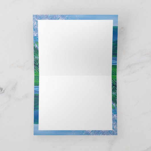 De boom van het Kristal - de Lente Kaart (Binnen)