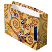 De boom van het Leven (detail), Klimt Groot Cadeauzakje (Achterkant Gekanteld)