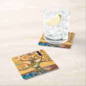 De boom van het Leven (detail), Klimt Kartonnen Onderzetters (Insitu)