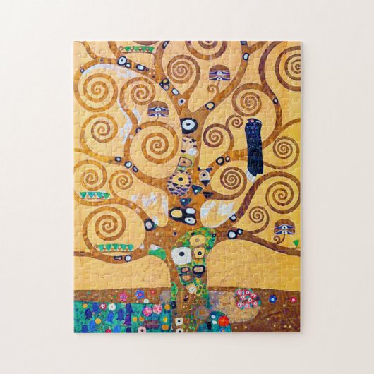 De boom van het Leven (detail), Klimt Legpuzzel (Verticaal)