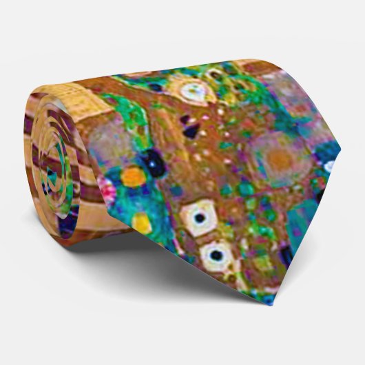 De boom van het Leven (detail), Klimt Stropdas (Opgerold)