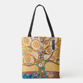 De boom van het Leven (detail), Klimt Tote Bag (Achterkant)