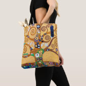 De boom van het Leven (detail), Klimt Tote Bag (Dichtbij)