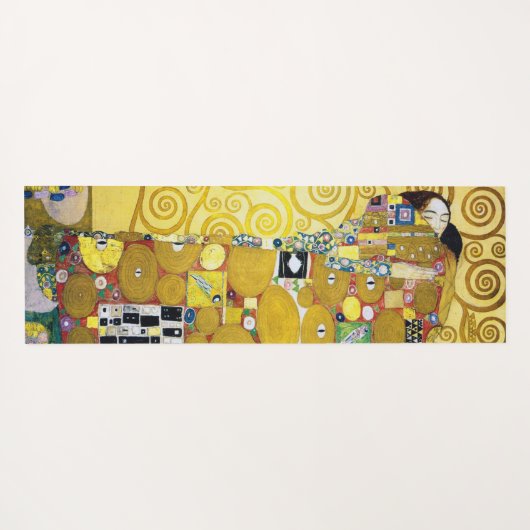 De boom van het Leven (detail), Klimt Yogamat (Achterkant (horizontaal))