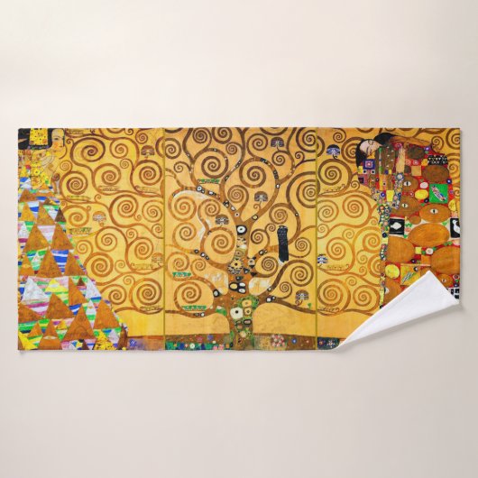 De boom van het leven, Gustav Klimt Bad Handdoek (Badhanddoek)