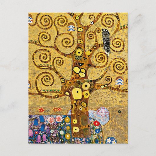 "De boom van het leven", Gustav Klimt Briefkaart (Voorkant)