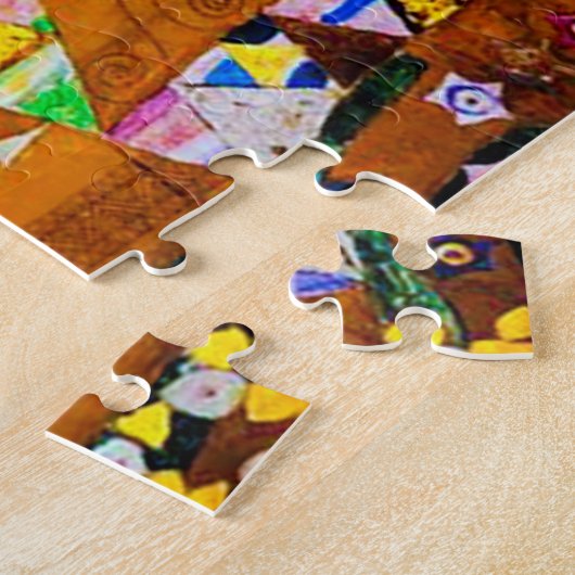 De boom van het leven, Gustav Klimt Legpuzzel (Zijkant)