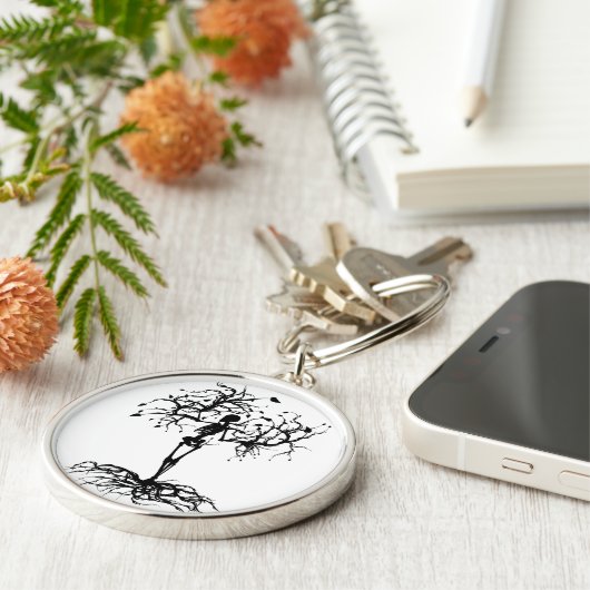 De boom van het leven in mij sleutelhanger (Zijkant)