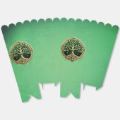 De boom van het leven met Keltische knopen. Bedankdoosjes (Ongevouwen)