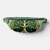 De boom van het leven met Keltische knopen. Heuptasje (Liggend)