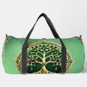 De boom van het leven met Keltische knopen. Plunjezak (Voorkant)