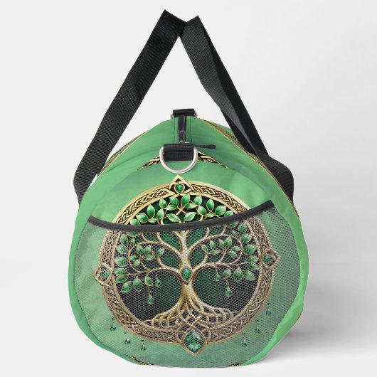 De boom van het leven met Keltische knopen. Plunjezak (Rechts)