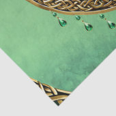 De boom van het leven met Keltische knopen. Tissuepapier (Detail)